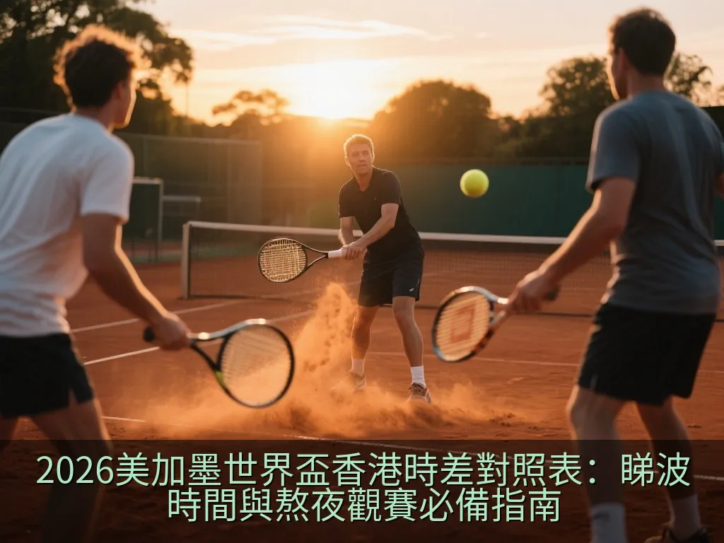 2026美加墨世界盃香港時差對照表：睇波時間與熬夜觀賽必備指南